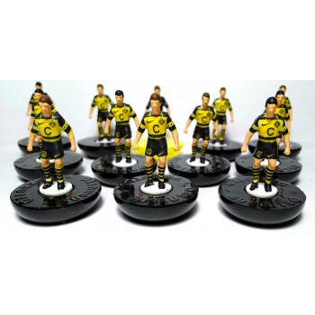 Subbuteo Andrew Table Soccer Borussia Dortmund 1996-97 on Classic Hasbro bases